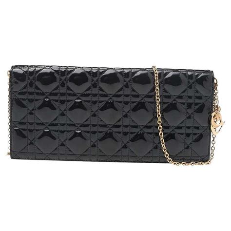 lady dior clutch with chain